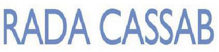 RADA CASSAB logo