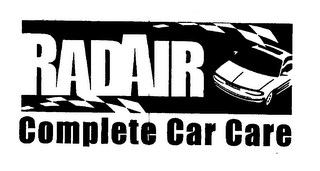 RADAIR COMPLETE CAR CARE logo