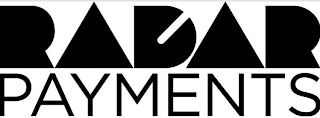 RADAR PAYMENTS logo