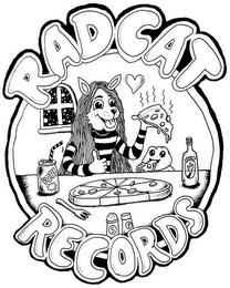 RADCAT RECORDS POP! HOT S P logo