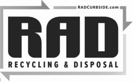 RADCURBSIDE.COM RAD RECYCLING & DISPOSAL logo