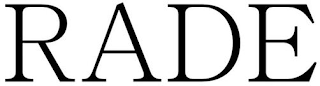 RADE logo