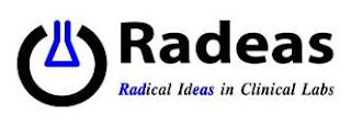 RADEAS RADICAL IDEAS IN CLINICAL LABS logo