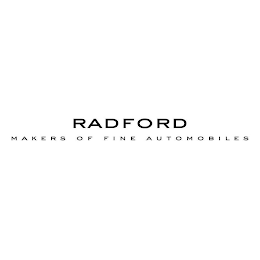 RADFORD MAKERS OF FINE AUTOMOBILES logo