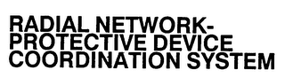 RADIAL NETWORK-PROTECTIVE DEVICE COORDINATION SYSTEM logo