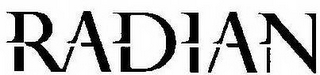 RADIAN logo