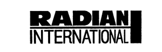 RADIAN INTERNATIONAL logo