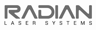 RADIAN LASER SYSTEMS logo