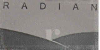 RADIAN R logo