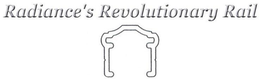 RADIANCE'S REVOLUTIONARY RAIL logo