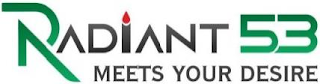 RADIANT 53 MEETS YOUR DESIRE logo