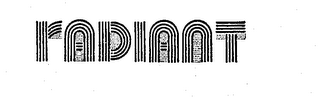 RADIANT logo