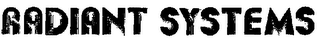 RADIANT SYSTEMS logo
