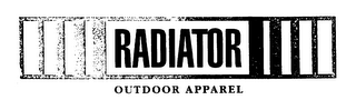 RADIATOR OUTDOOR APPAREL logo