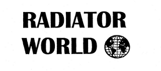 RADIATOR WORLD logo