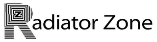 RADIATOR ZONE logo