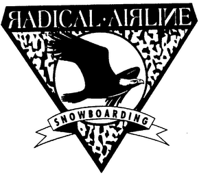 RADICAL AIRLINE SNOWBOARDING logo