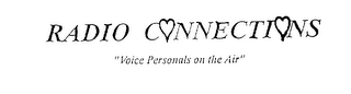 RADIO CONNECTIONS "VOICE PERSONALS ON THE AIR" logo