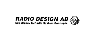 RADIO DESIGN AB EXCELLENCY IN RADIO SYSTEM CONCEPTS logo