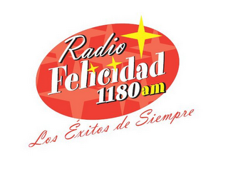 RADIO FELICIDAD 1180 AM LOS EXITOS DE SIEMPRE logo