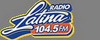 RADIO LATINA 104.5FM logo