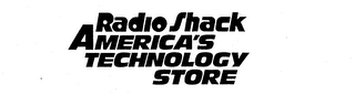 RADIO SHACK AMERICA'S TECHNOLOGY STORE logo