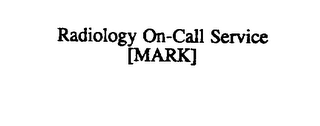 RADIOLOGY ON-CALL SERVICE logo