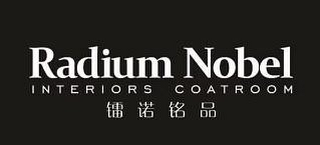 RADIUM NOBEL INTERIORS COATROOM LEI NUOMING PIN logo