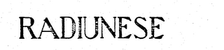 RADIUNESE logo