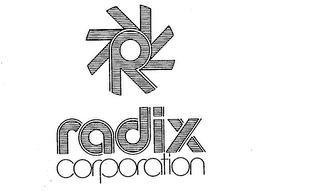 RADIX CORPORATION R logo