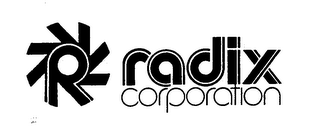 RADIX CORPORATION R logo