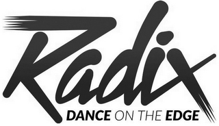 RADIX DANCE ON THE EDGE logo