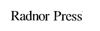 RADNOR PRESS logo