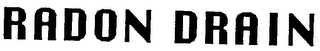 RADON DRAIN logo