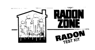 RADON ZONE RADON TEST KIT logo