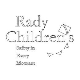 RADY CHILDRENS SAFETY IN EVERY MOMENT logo