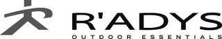 R'ADYS OUTDOOR ESSENTIALS logo