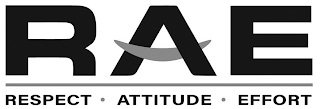 RAE RESPECT ATTITUDE EFFORT logo
