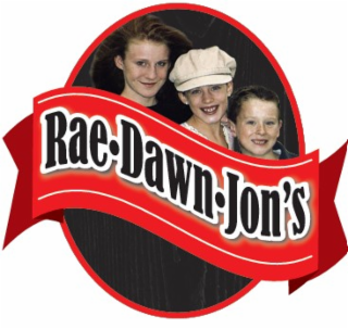RAE · DAWN · JON'S logo