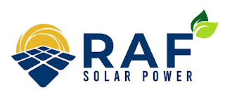 RAF SOLAR POWER logo