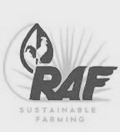 RAF SUSTAINABLE FARMING logo