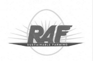 RAF SUSTAINABLE FARMING logo