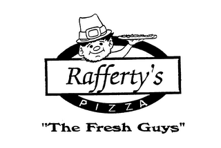 RAFFERTY'S PIZZA THE FRESH GUYS, logo