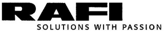 RAFI SOLUTIONS WITH PASSION logo
