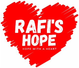 RAFI'S HOPE HOPE WITH A HEART logo