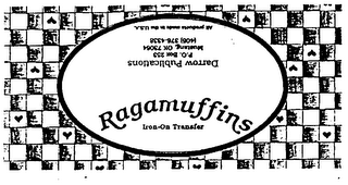 RAGAMUFFINS IRON-ON TRANSFER logo