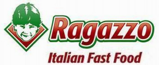 RAGAZZO ITALIAN FAST FOOD logo