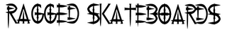 RAGGED SKATEBOARDS logo