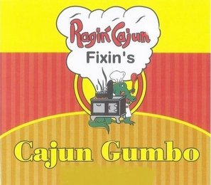 RAGIN CAJUN FIXIN'S CAJUN GUMBO logo