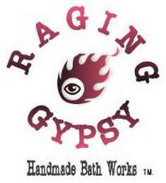 RAGING GYPSY, HANDMADE BATH WORKS logo